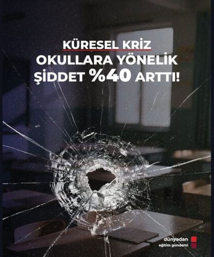 Eğitime yönelik saldırıları son iki yılda yüzde 40 oranında arttı