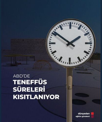 ABD'de yoğun ders programları  teneffüs zamanları arka plana itiliyor.
