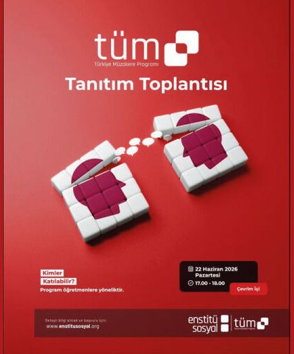 “Türkiye Müzakere Programı Tanıtım Toplantısı” düzenleniyor