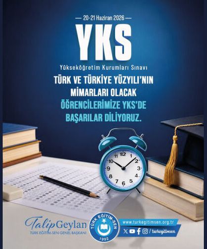 Türk ve Türkiye Yüzyılı’nın mimarları olacak öğrencilerimize başarılar