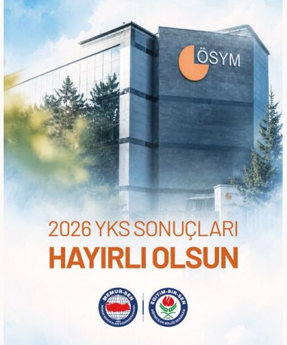 2026-YKS SONUÇLARI HAYIRLI OLSUN
