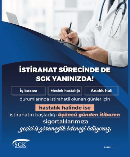 Önce sosyal güvenlik, önce sağlık!