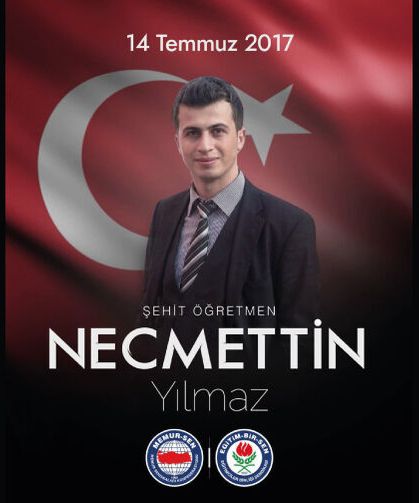 Necmettin Yılmaz Öğretmenimizi şehadetinin 9’uncu yılında rahmetle anıyoruz