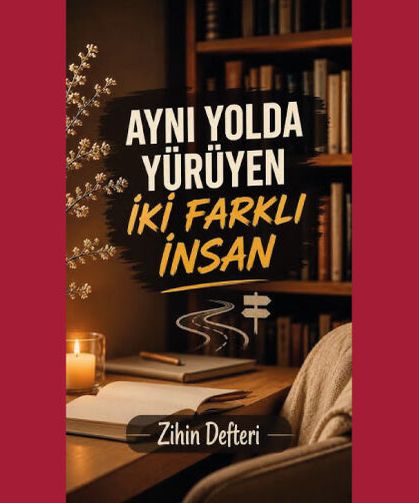 Aynı yolda yürüyen iki insan