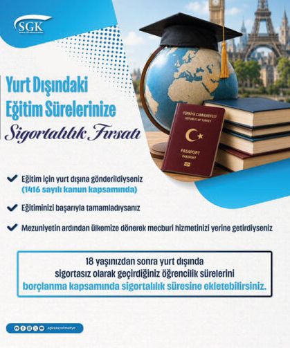 Eğitimden emekliliğe, hayatın her anında sizinleyiz