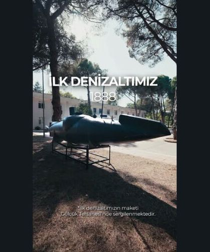 1888 yılında hizmete alınan ilk denizaltımız Abdulhamid