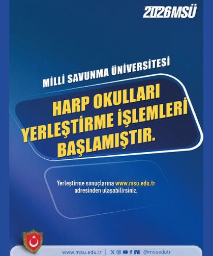 Harp Okullarına aday yerleştirme işlemleri kapsamında aday çağrıları başladı