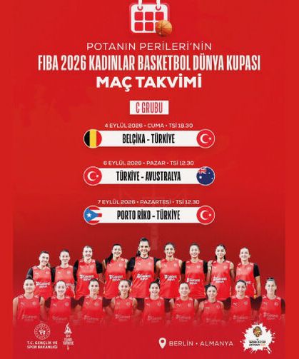 Potanın Perileri Dünya Kupası’nda parkeye çıkıyor!