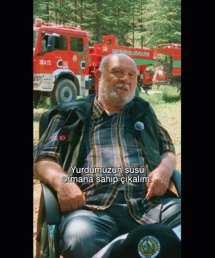 “Yürek yangını bize bağlı, yeter ki orman yangını olmasın…”