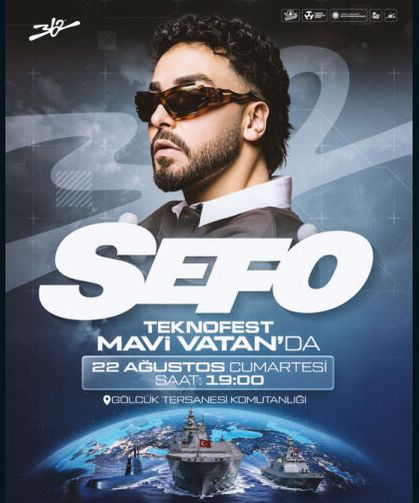 “SEFO Konseri” Teknofest Mavi Vatan'da!