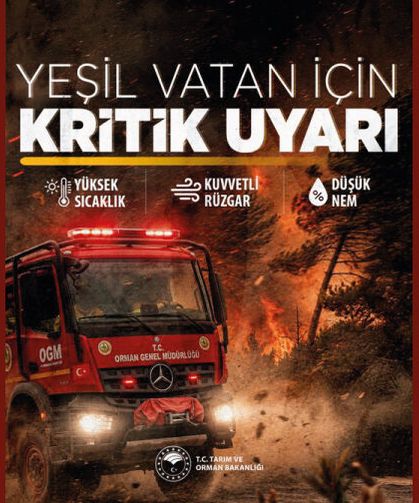 YEŞİL VATAN İÇİN KRİTİK UYARI