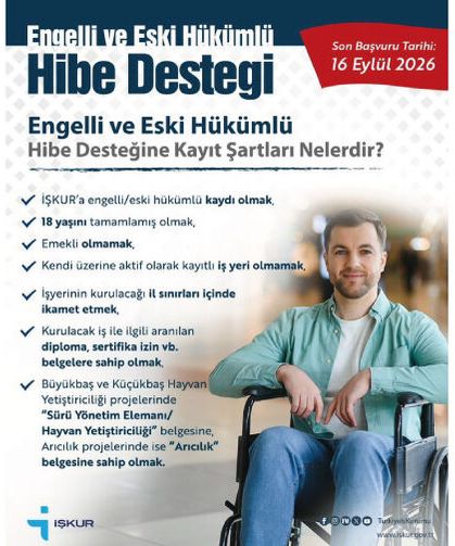 Engelli ve Eski Hükümlü Hibe Desteğine Nasıl Başvuru Yapılmaktadır?