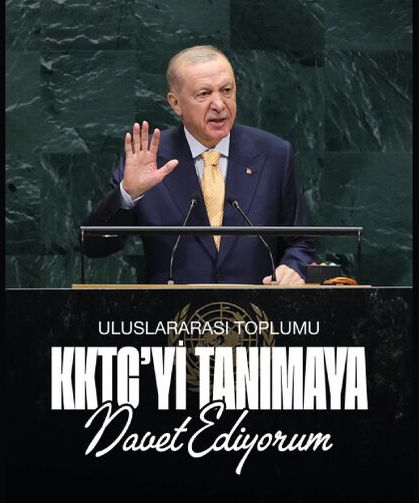 Kıbrıs Türk halkının egemen eşitliği ve eşit uluslararası statüsü tescil edilmeli,