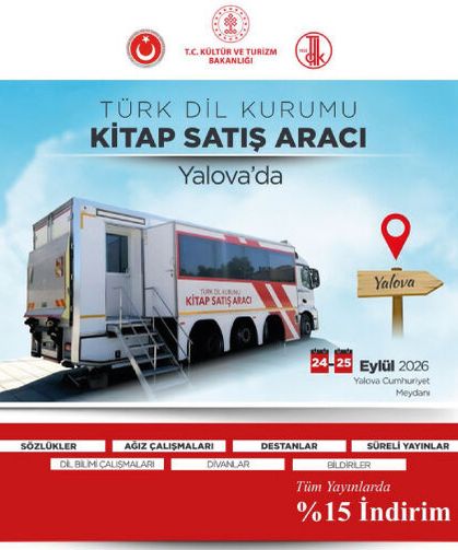 Türk Dil Kurumu yayınları Yalova’da