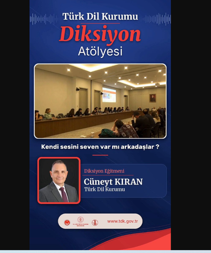 TDK Diksiyon Atölyesi