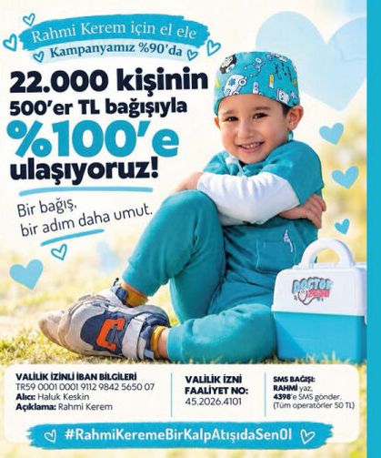 Rahmi Kerem’e umut olalım!