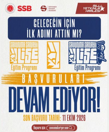 Başvurular devam ediyor!