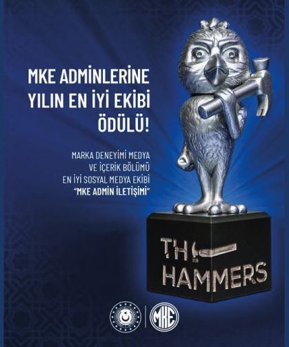 MKE ADMİNLERİNE YILIN EN İYİ EKİBİ ÖDÜLÜ!