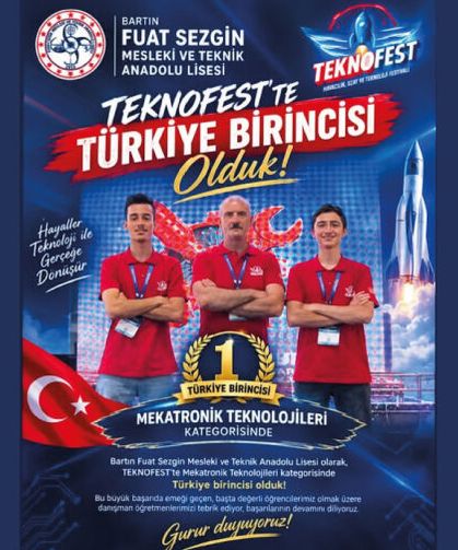 TEKNOFEST 2026 TÜRKİYE BİRİNCİSİ FUAT SEZGİN MTAL!