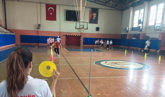 Geleceğin sporcuları antrenmanlarına başladı