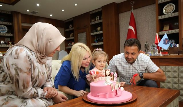 Rahim nakliyle dünyaya gelen Özlenen bebek 2 yaşında