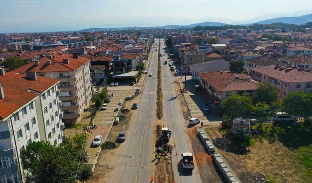 Sakarya’nın önemli ulaşım güzergahı yenileniyor