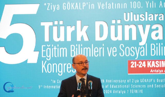 5. ULUSLARARASI TÜRK DÜNYASI EĞİTİM BİLİMLERİ VE SOSYAL BİLİMLER KONGRESİ TAMAMLANDI