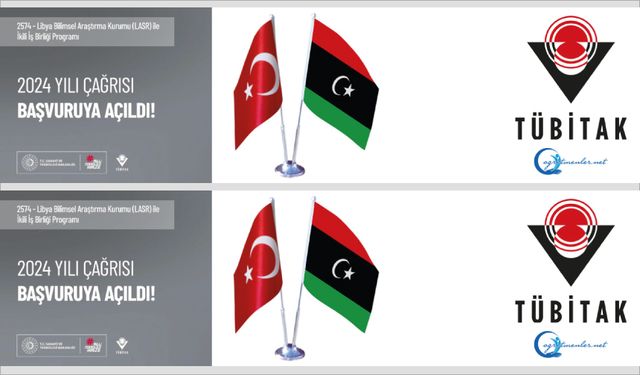 Libya Bilimsel Araştırma Kurumu (LASR) ile İkili İş Birliği Programı 2024 Yılı Çağrısı Başvuruya Açıldı!