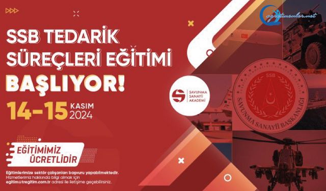 SSB Tedarik Süreçleri Eğitimi Başlıyor!