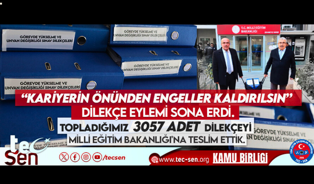 Kariyerin Önünden Engeller Kaldırılsın