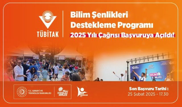 “4007-Bilim Şenlikleri” Çağrısı Yayınlandı!