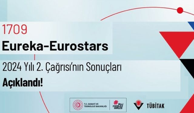 1709 Eureka-Eurostars 2024-2 Çağrısı Sonuçları Açıklandı!