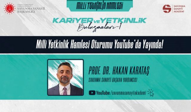 Kariyer ve Yetkinlik Buluşmaları YouTube’da yayında!