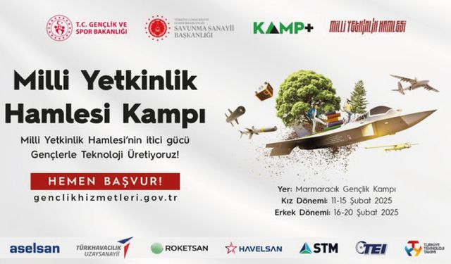 Kamp+ Milli Yetkinlik Hamlesi Kampı Başlıyor!