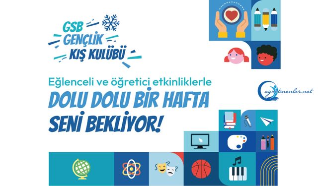 GSB Gençlik Kış Kulübü Programı Başlıyor!