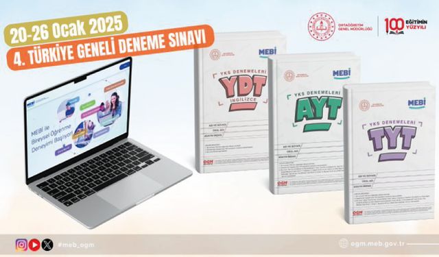 MEBİ 4. Türkiye Geneli Deneme Sınavı Devam Ediyor!