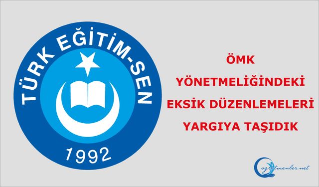 ÖMK yönetmeliğine dava açıldı