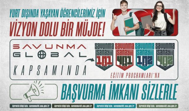 Yurt Dışında Öğrenimine Devam Eden Türk Öğrencileri "Savunma Global" Sizlerle.