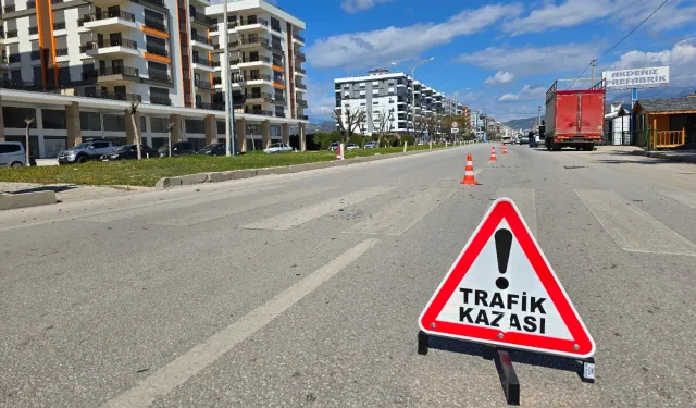 Antalya Kumluca'da trafik kazası! 