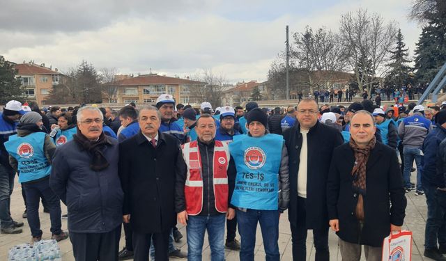 Birleşik Kamu İş Konfederasyonumuz'dan Çayırhan İşçilerine Ziyaret