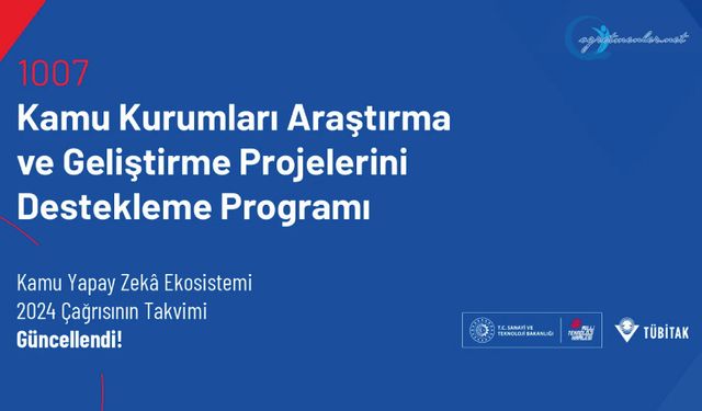 Kamu Yapay Zekâ Ekosistemi – 2024 Çağrısının Takvimi Güncellendi