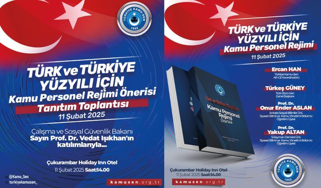 Türk ve Türkiye Yüzyılı için Kamu Personel Rejimi Önerisi