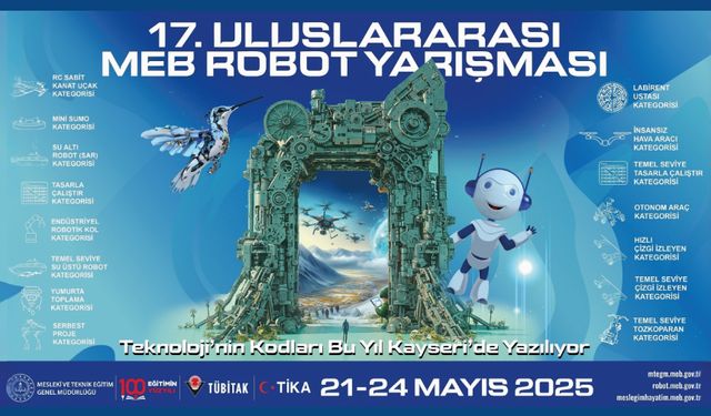 Uluslararası MEB Robot Yarışması için başvurular başladı