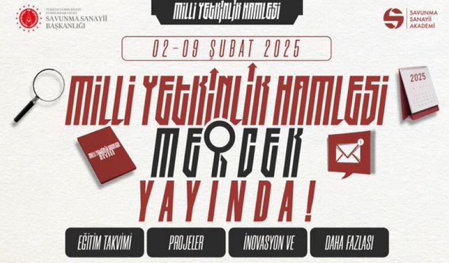 2 - 9 Şubat 2025 Milli Yetkinlik Hamlesi Mercek