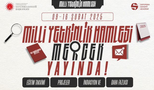 Milli Yetkinlik Hamlesi Mercek 9 -16 Şubat 2025