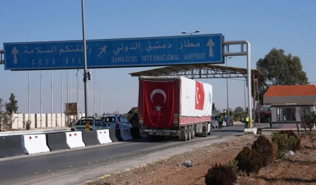 Şam Havalimanı yenileniyor... İki adet yerli üretim ARFF aracı Suriye'ye gönderildi