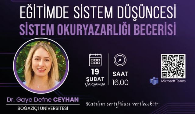 Eğitimde Sistem Okuryazarlığı Becerisi Eğitimi