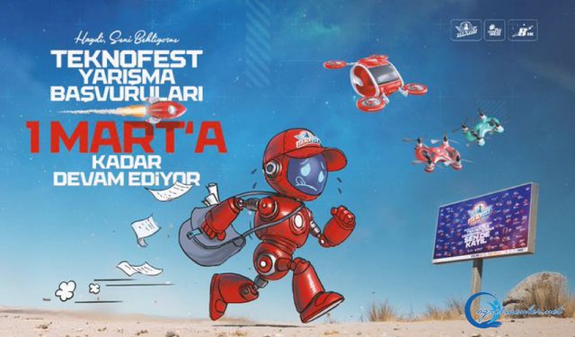 TEKNOFEST 2025 Teknoloji Yarışmaları Başvuruları 1 Mart’a Kadar Devam Ediyor!