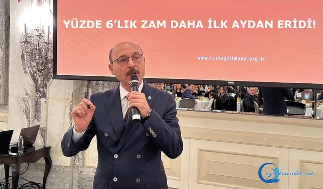 Yüzde 6’lık Zam Daha İlk Aydan Eridi!