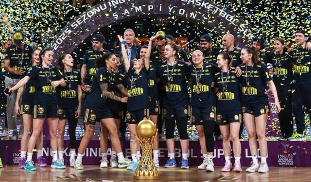 ING Kadınlar Basketbol Süper Ligi’nde şampiyon Fenerbahçe Opet